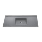 Pia Granitada D`Fibra 1,00m Cinza 185